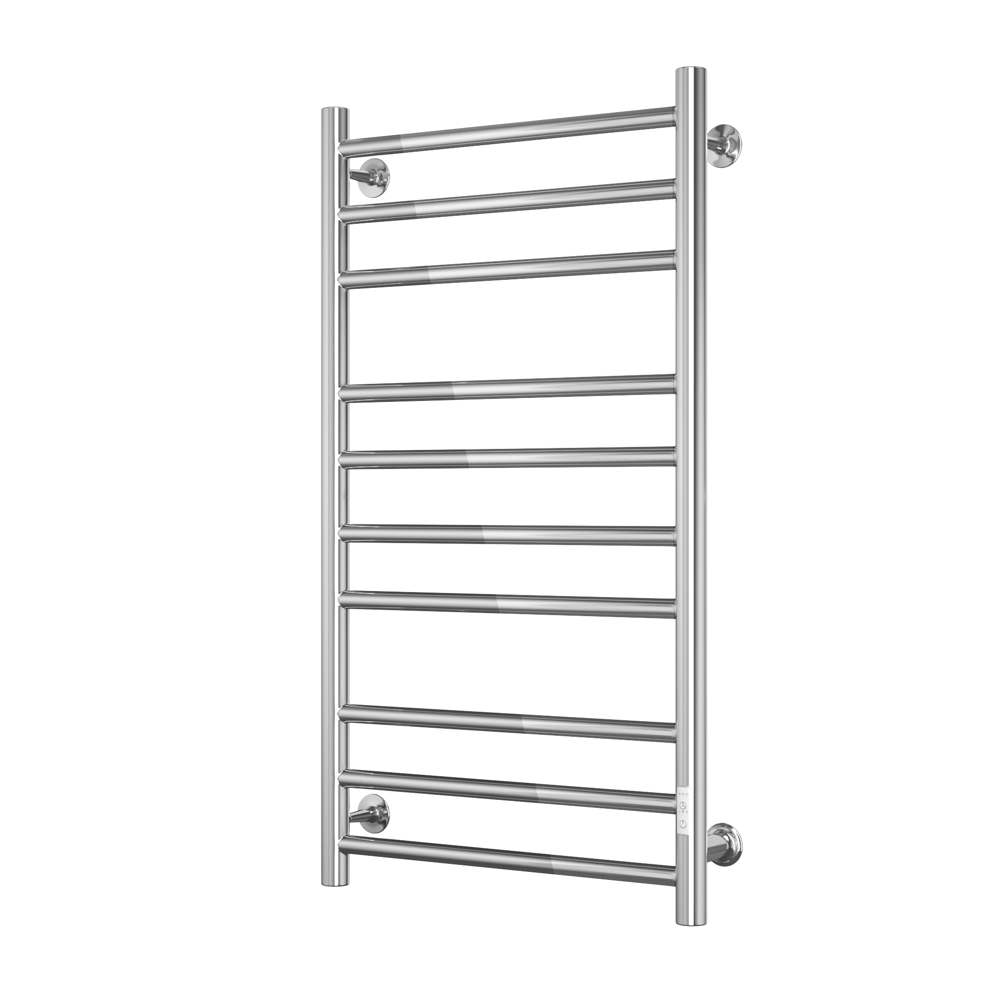 Полотенцесушитель электрический Маргроид BAU В10 100х50, П10 (3+4+3) с таймером справа, нерж. сталь, хром