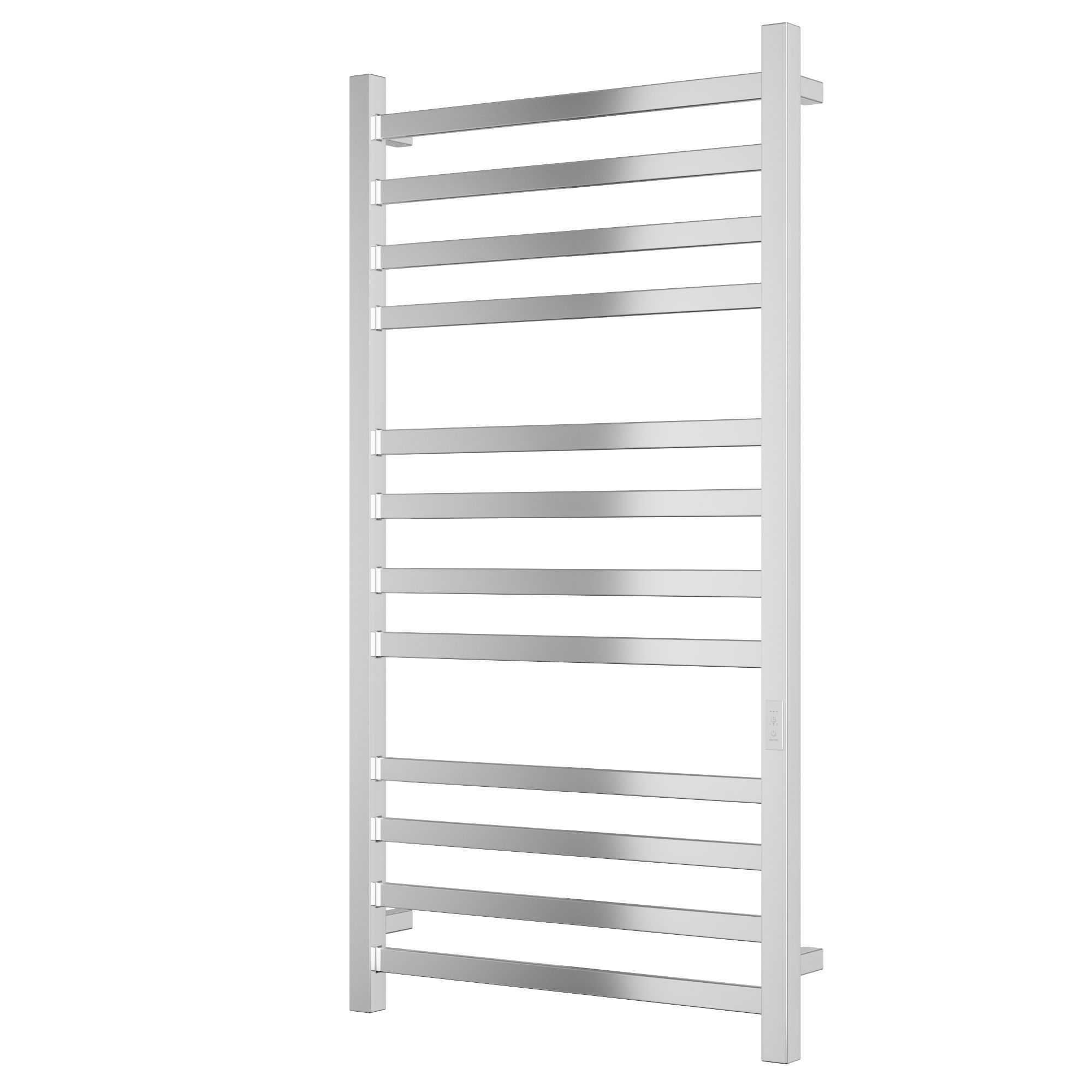 Полотенцесушитель электрический профильный BAU Hotel 60х120, 12 планок, универсальный, нерж. сталь полированная