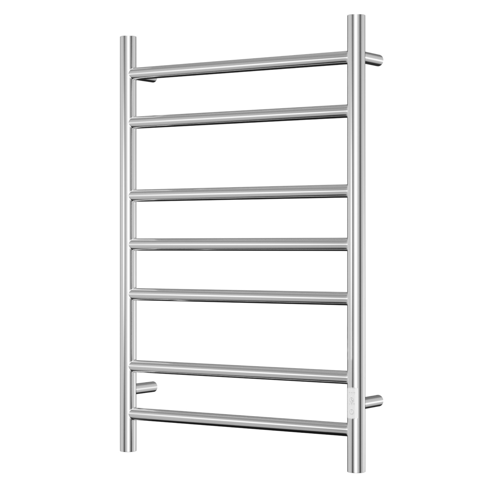 Полотенцесушитель электрический BAU Stil 50х80, 7 планок, универсальный, нерж. сталь полированная