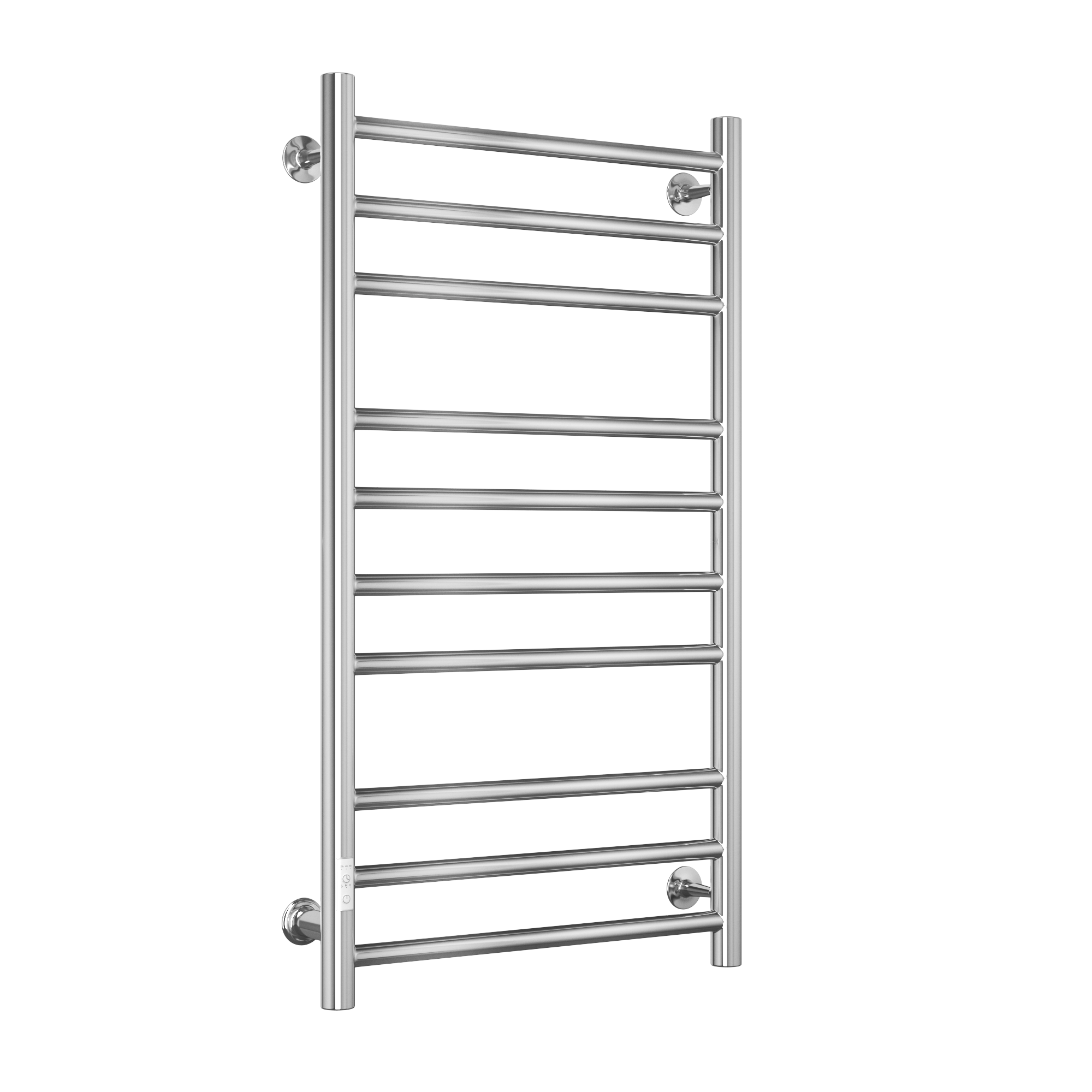 Полотенцесушитель электрический Маргроид BAU В10 100х50, П10 (3+4+3) с таймером слева, нерж. сталь, хром