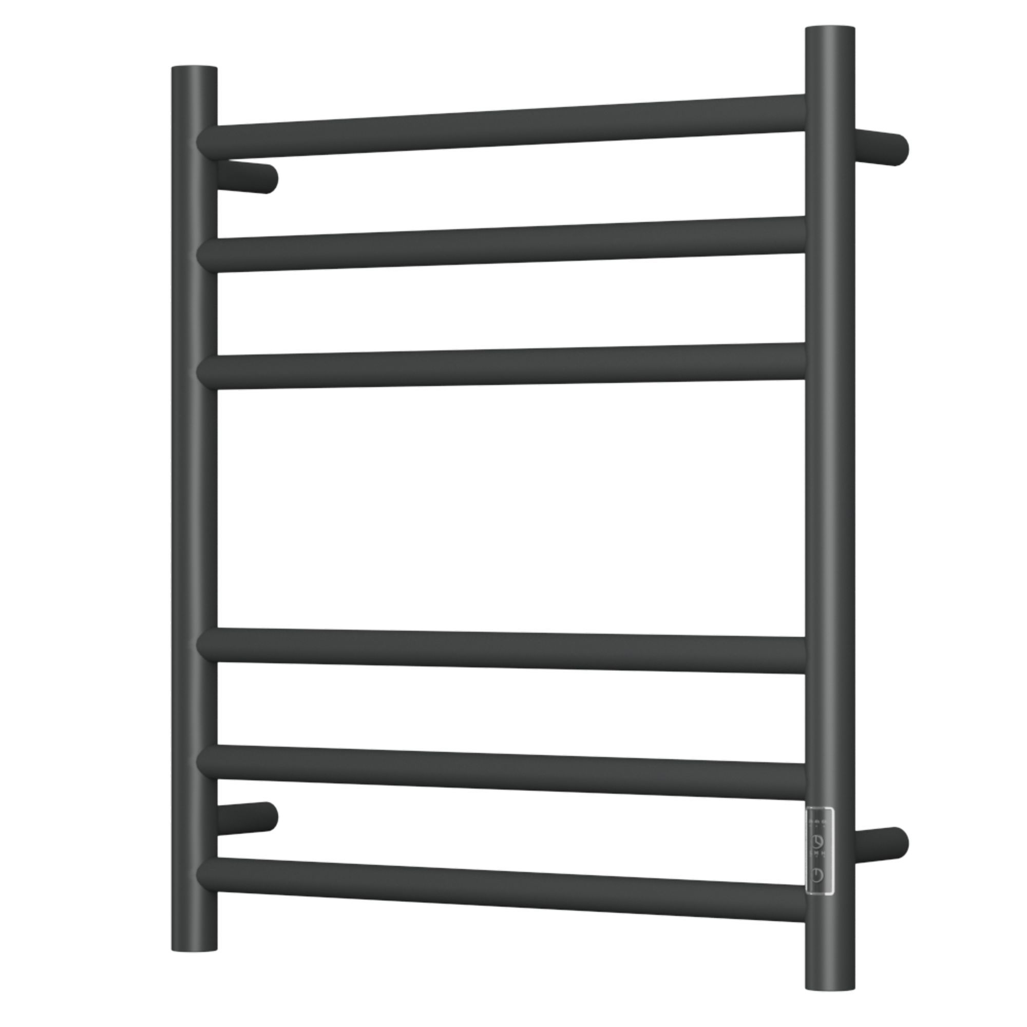 Полотенцесушитель электрический BAU Stil 50х60, 6 планок, универсальный, черный матовый RAL 9005