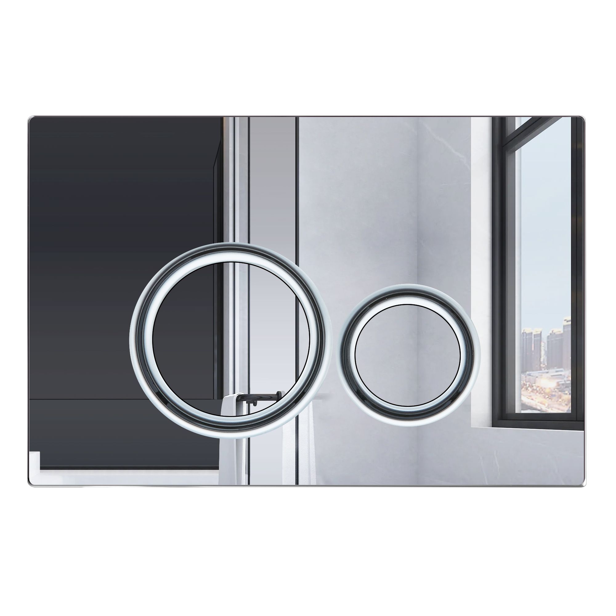 Кнопка смыва BAU Round для инсталляции IDEAL, хром E00113