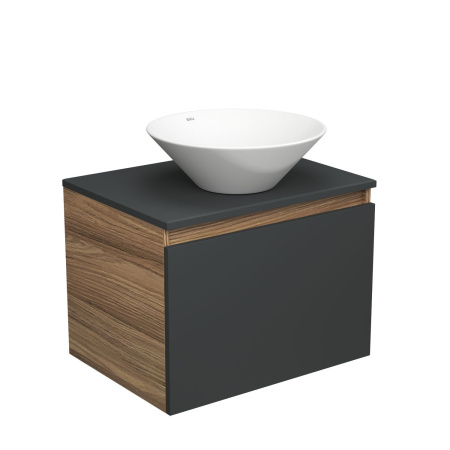 Раковина чаша накладная круглая BAU Dream D43, белая