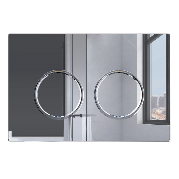 Кнопка смыва BAU Wheel антивандальная для инсталляции IDEAL, нержавеющая сталь хром E00117