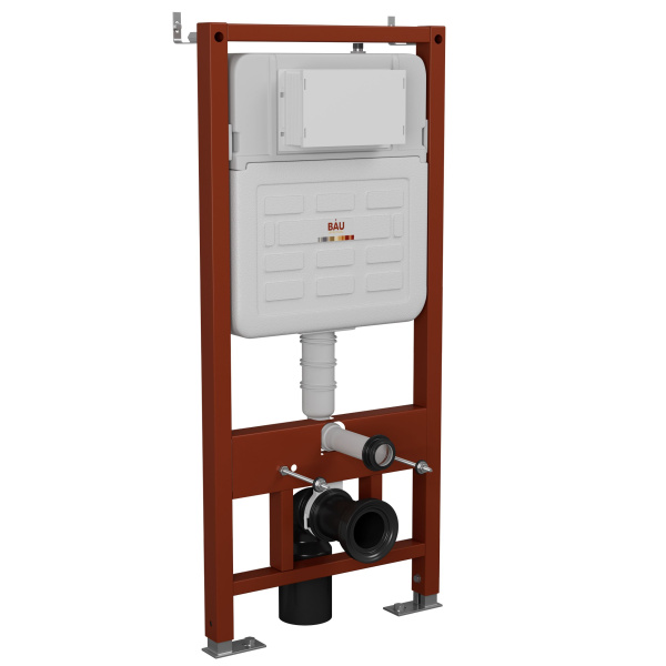 Рамная усиленная инсталляция BAU IDEAL для подвесного унитаза E458103