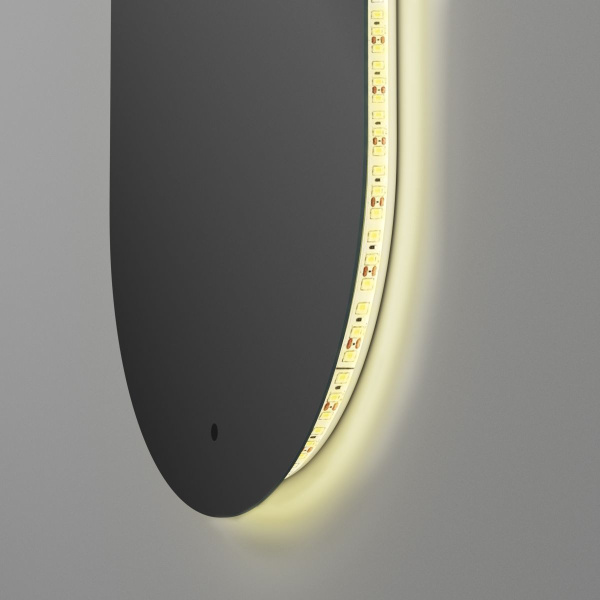 Зеркало Bau Resort Limited Edition 400х800, сенсор на взмах, c LED подсветкой, защитный корпус с высокой светопроницаемостью, теплый свет