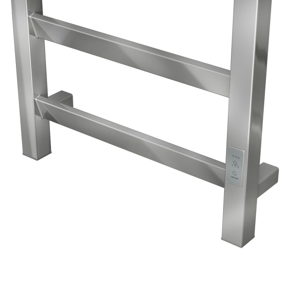 Полотенцесушитель электрический профильный BAU Hotel Veer 40х60, 4 планки , универсальный, нерж. сталь полированная