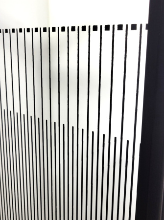 Душевой уголок квадратный BAU Stil pattern 90х90х195, с поддоном 12,5 см, закаленное стекло толщиной 5 мм, черные профили, с сифоном