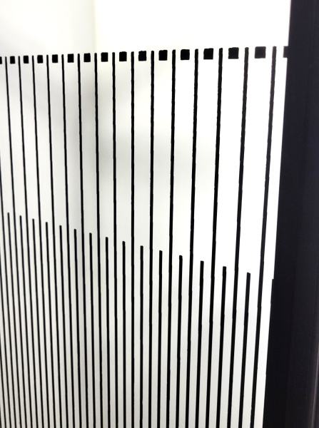 Душевой уголок квадратный BAU Stil pattern 90х90х195, с поддоном 12,5 см, закаленное стекло толщиной 5 мм, черные профили, с сифоном