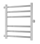 Полотенцесушитель водяной Маргроид BAU В10 50х60, П6 (3+3), боковое подключение 50, зеркальная полировка