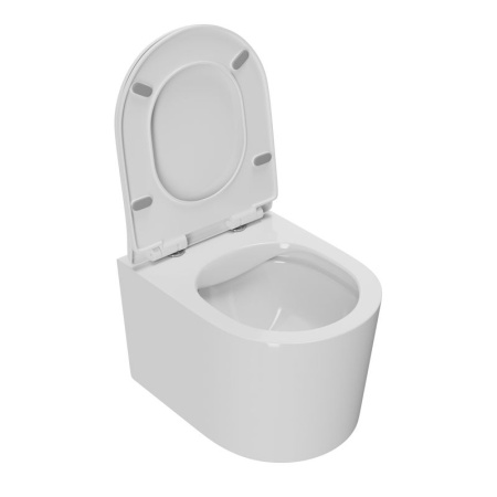 Комплект BAU 6 в 1: инсталляция BAU PRO, унитаз подвесной безободковый Bau Hotel PRO, сиденье быстросъемное микролифт, клавиша из стекла Dream, черная