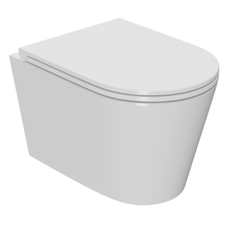 Комплект BAU 6 в 1: усиленная инсталляция BAU IDEAL, унитаз подвесной безободковый торнадо обратного потока Bau Nimb Hurricane-2, сиденье микролифт, клавиша BAU Wheel антивандальная, нерж. сталь хром