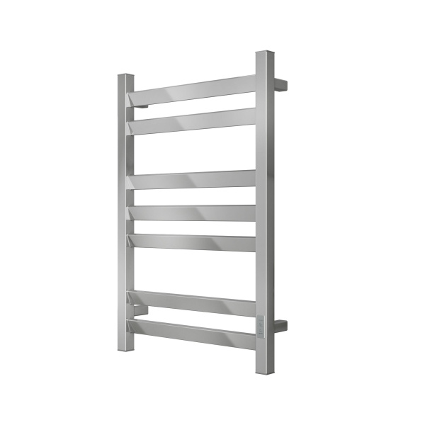 Полотенцесушитель электрический профильный BAU Hotel Veer 50х80, 7 планок, универсальный, нерж. сталь полированная