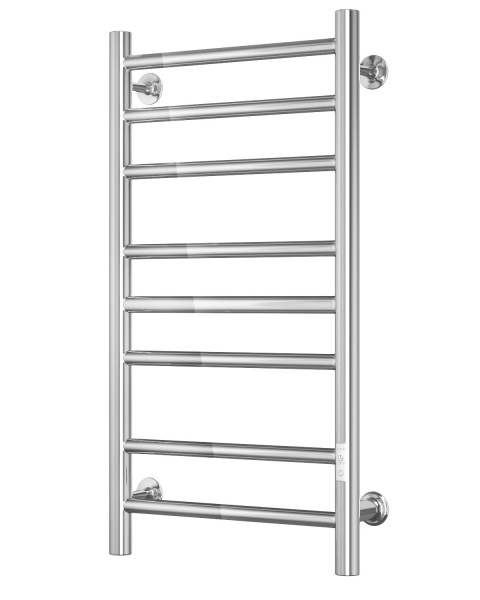 Полотенцесушитель электрический Маргроид BAU В10 40х80, П8 (3+3+2) с таймером справа, скрытый монтаж