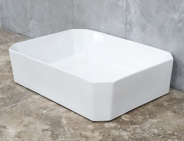 Комплект для ванной, 4 предмета (Тумба подвесная Bau Blackwood 80 графит + Раковина BAU Hotel 51х37, Смеситель Hotel Still, нерж. сталь, выпуск)