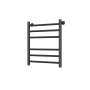 Полотенцесушитель водяной Маргроид BAU В10 50х60, П6 (3+3), нижнее подключение 50, черн, черный матовый RAL 9005