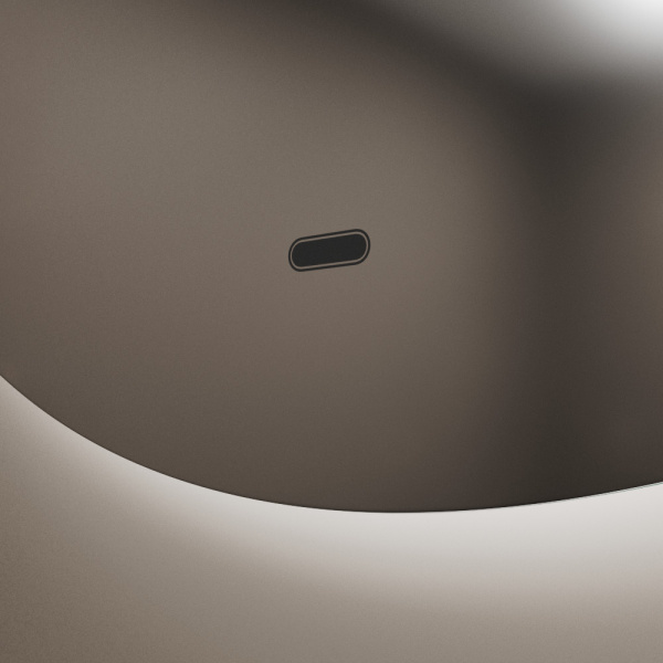 Зеркало Bau Spectrum D55, круглое, LED, сенсор на взмах, ореольная подсветка