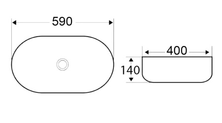 Комплект для ванной, 4 предмета (Тумба подвесная Bau Blackwood 60 + Раковина BAU 59х40, Смеситель высокий Hotel Still, нерж. сталь, выпуск)