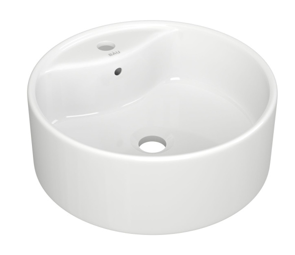 Комплект для ванной, 4 предмета (тумба Bau Dream 80 + раковина BAU D40, с отв. под смеситель + смеситель Dream Black, выпуск клик-клак, черный)