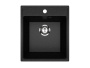 Мойка для кухни BAU Stil Pro 43х49, без выпуска, черный камень