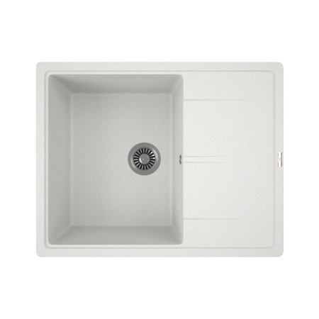 Мойка для кухни врезная кварцевая в комплекте с сифоном BAU Stil Jasmine 65х51, жасмин