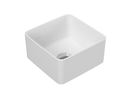 Комплект для ванной, 4 предмета (Тумба Bau Dream Blackwood 50, раковина BAU Mini 24х24, смеситель для раковины Diadonna Dream, латунь, выпуск клик клак, хром)