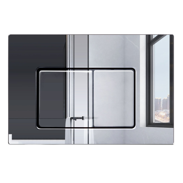 Кнопка смыва BAU Light антивандальная для инсталляции IDEAL, нержавеющая сталь хром E00105