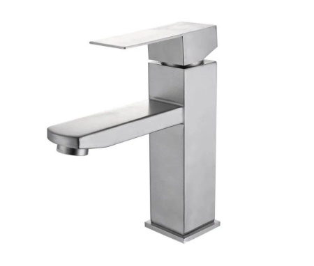 Комплект для ванной, 4 предмета (тумба Bau Dream 80 + раковина BAU Stil Pro Pro 50х40, белая + смеситель Hotel Still, выпуск клик-клак, черный)