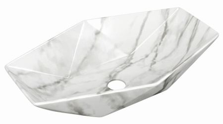 Комплект для ванной, 3 предмета (Тумба подвесная Bau Blackwood 80 + Раковина BAU 64х40, мрамор, Смеситель высокий Hotel Still, нерж. сталь)