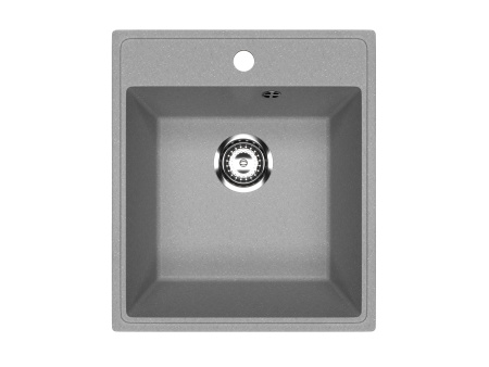 Мойка для кухни BAU Stil Pro 43х49, без выпуска, серый камень
