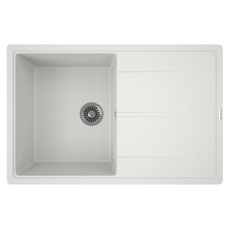 Мойка для кухни врезная кварцевая в комплекте с сифоном BAU Stil Jasmine 78х51, жасмин