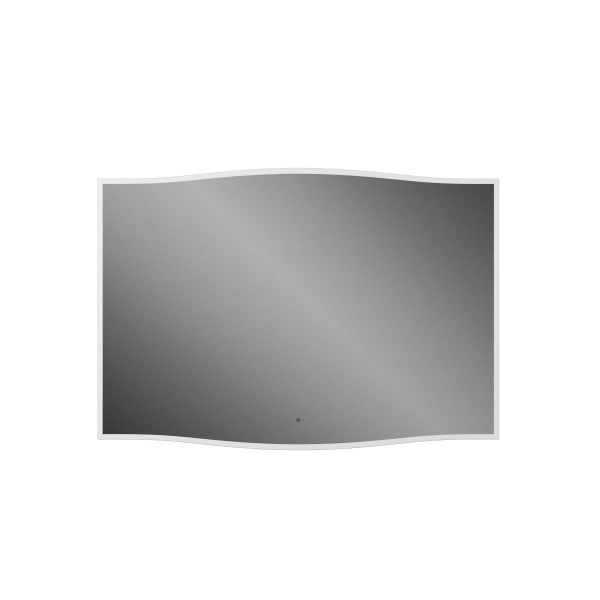 Зеркало Bau Plaza Limited Edition 1050х745, сенсор на взмах, c LED подсветкой, защитный корпус с высокой светопроницаемостью, теплый свет