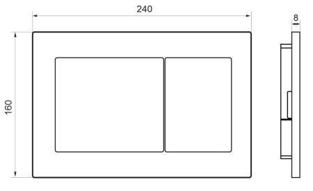 Комплект BAU 6 в 1: инсталляция BAU PRO, унитаз подвесной безободковый Bau Nimb LUX, сиденье дюропласт микролифт со вставкой из нержавеющей стали, кнопка смыва Stil Gun Grey, темно-серый металлик