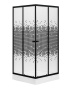 Душевой уголок BAU Stil квадратный с поддоном 90x90х195, прозрачное закаленное стекло с черным рисунком 5 мм, черный матовый профиль
