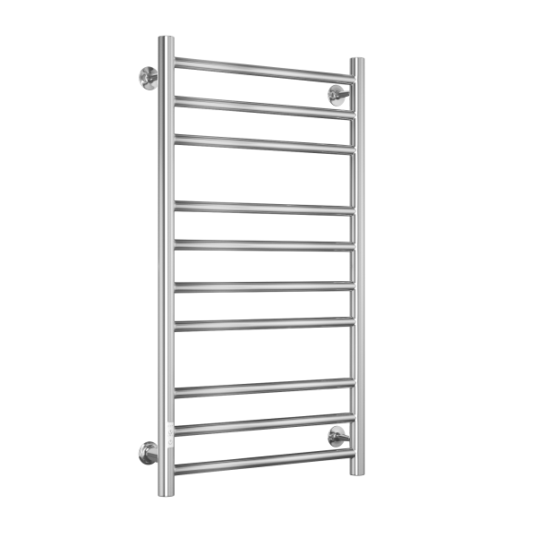 Полотенцесушитель электрический Маргроид BAU В10 100х50, П10 (3+4+3) с таймером слева, нерж. сталь, хром