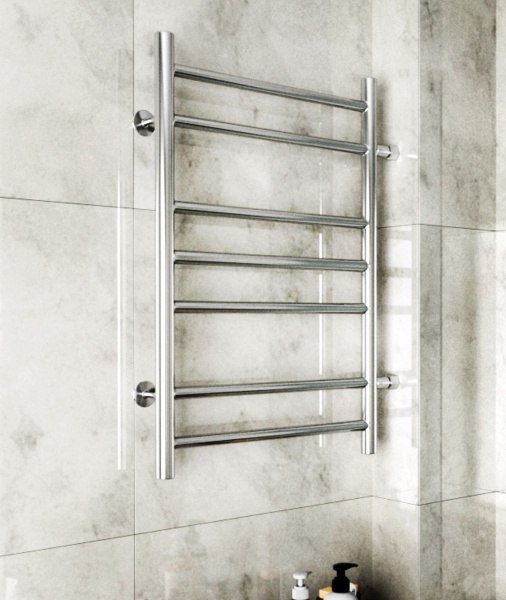 Полотенцесушитель водяной Маргроид BAU В10 50х80, П7 (2+3+2) боковое подключение 50