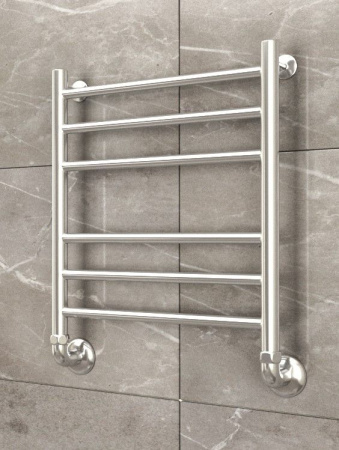 Полотенцесушитель водяной Маргроид BAU В10 50х60, П6 (3+3), нижнее подключение 50, хром