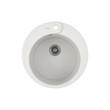 Мойка для кухни врезная кварцевая в комплекте с сифоном BAU Dream Jasmine 51, жасмин