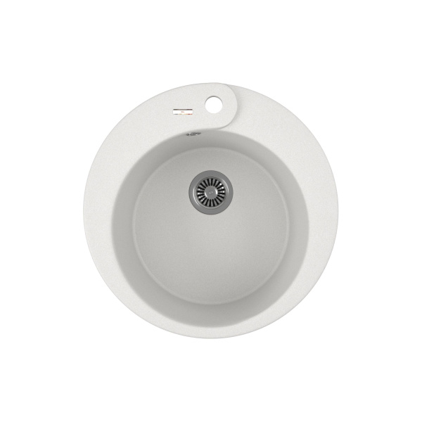 Мойка для кухни врезная кварцевая в комплекте с сифоном BAU Dream Jasmine 51, жасмин