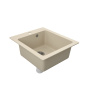 Мойка для кухни BAU Stil Sand 42х50, выпуск с сифоном в комплекте, бежевый песок