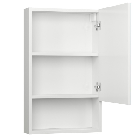 Комплект мебели для ванной, 2 предмета (Тумба Bau Dream Blackwood 40, 1 дверца, зеркальный шкаф Bau Dream 40, белый)