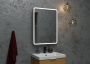 Зеркало-шкаф Bau Stil 60х80, LED подсветка, сенсор, плавное закрывание, оборачиваемый