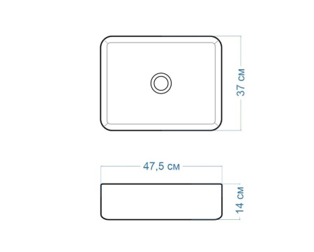 Комплект для ванной, 4 предмета (Тумба Bau Dream Blackwood 60, раковина BAU Hotel 48х37, смеситель для раковины Potato Hotel, выпуск клик клак, хром)