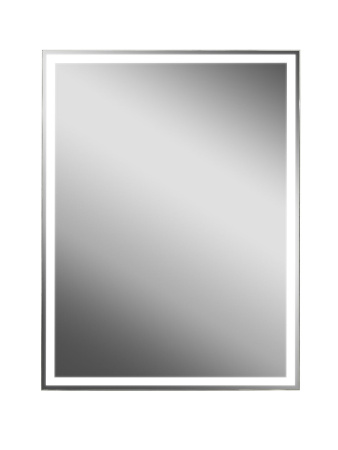 Зеркальный шкаф Bau Elite 60х80 Black Edition Soft touch, LED, сенсор, черный оборачиваемый