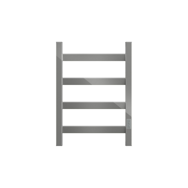 Полотенцесушитель электрический профильный BAU Hotel Veer 40х60, 4 планки , универсальный, нерж. сталь полированная