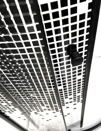 Душевой уголок BAU Dream с поддоном 90x90х195, прозрачное закаленное стекло с черной мозаикой 5 мм, черный матовый профиль