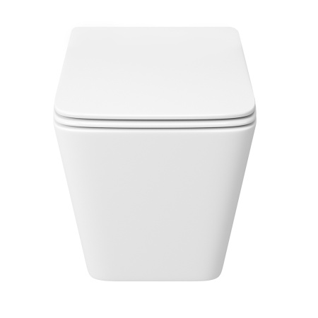 Комплект BAU 6 в 1: усиленная инсталляция BAU IDEAL, унитаз подвесной безободковый Bau Stil 49х35, сиденье дюропласт микролифт, клавиша BAU Light антивандальная, нерж. сталь хром