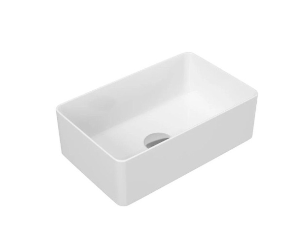 Тумба с раковиной и выпуском (Тумба Bau Dream Blackwood 50, умывальник BAU Mini 38х24, выпуск клик клак, белый)