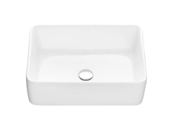 Комплект для ванной, 4 предмета (Тумба Bau Dream Blackwood 60, раковина BAU Hotel 48х37, смеситель для раковины Potato Hotel, выпуск клик клак, хром)