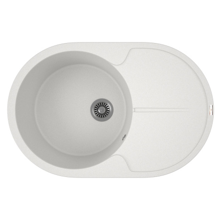 Мойка для кухни врезная кварцевая в комплекте с сифоном BAU Dream Jasmine 78х51, жасмин